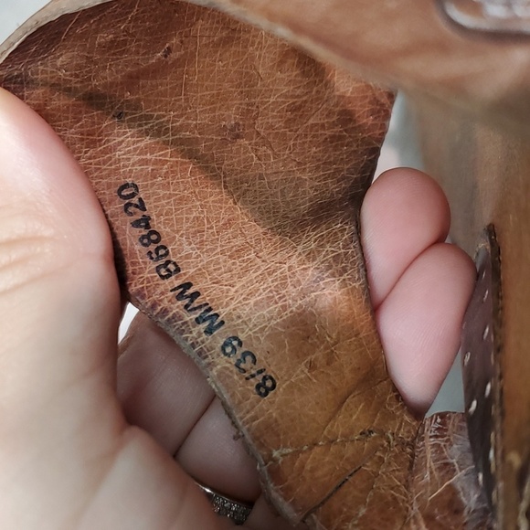 Born Women Gannet Comfort T strap Vintage Sandals shoes sz 8 - Picture 10 of 10